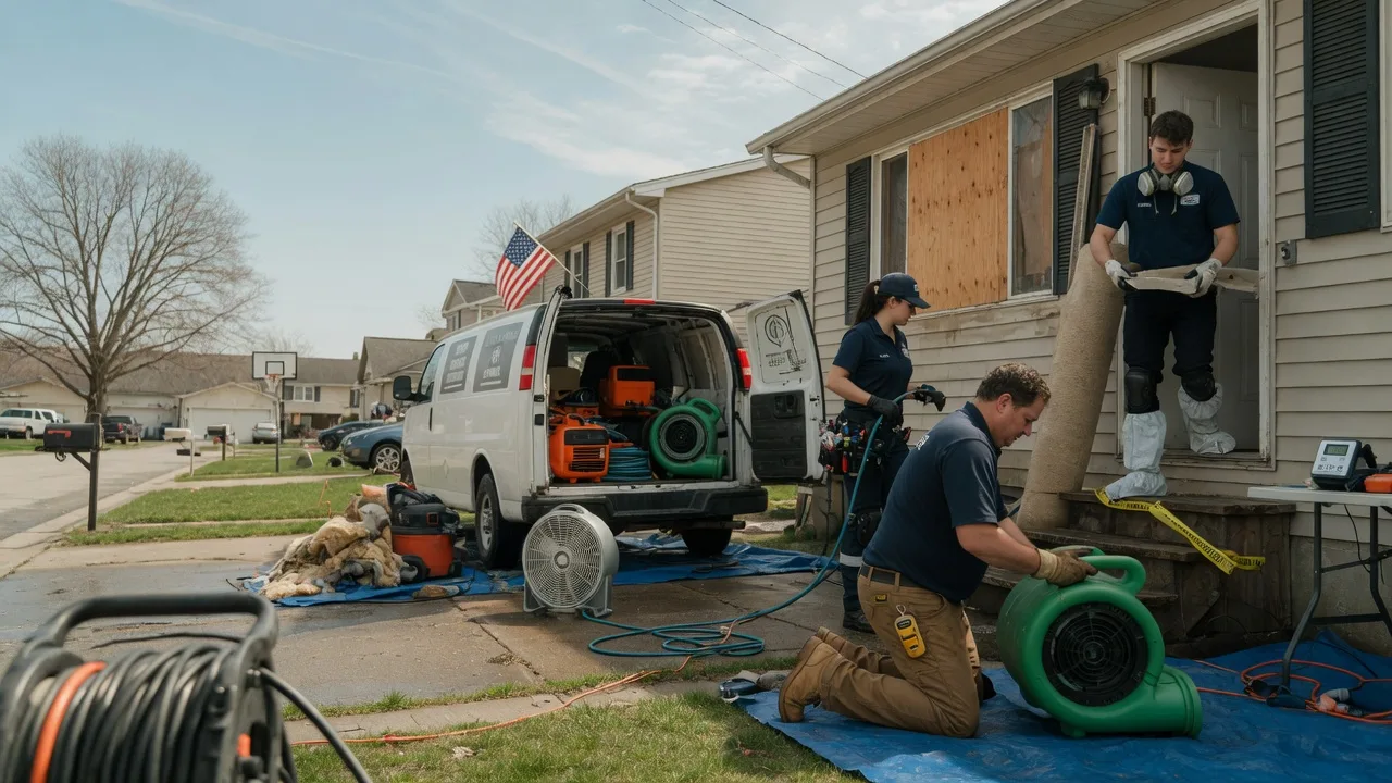 Water Damage Restoration in Sherman, ME near me